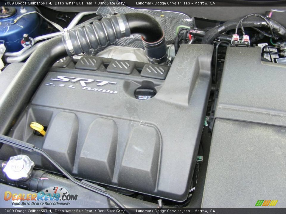2009 Dodge Caliber SRT 4 Deep Water Blue Pearl / Dark Slate Gray Photo #13