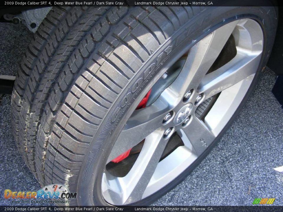 2009 Dodge Caliber SRT 4 Deep Water Blue Pearl / Dark Slate Gray Photo #14