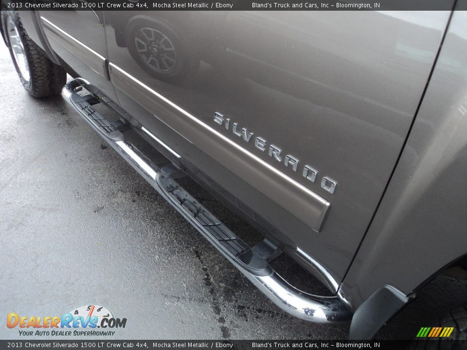 2013 Chevrolet Silverado 1500 LT Crew Cab 4x4 Mocha Steel Metallic / Ebony Photo #27