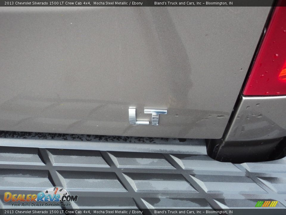 2013 Chevrolet Silverado 1500 LT Crew Cab 4x4 Mocha Steel Metallic / Ebony Photo #30