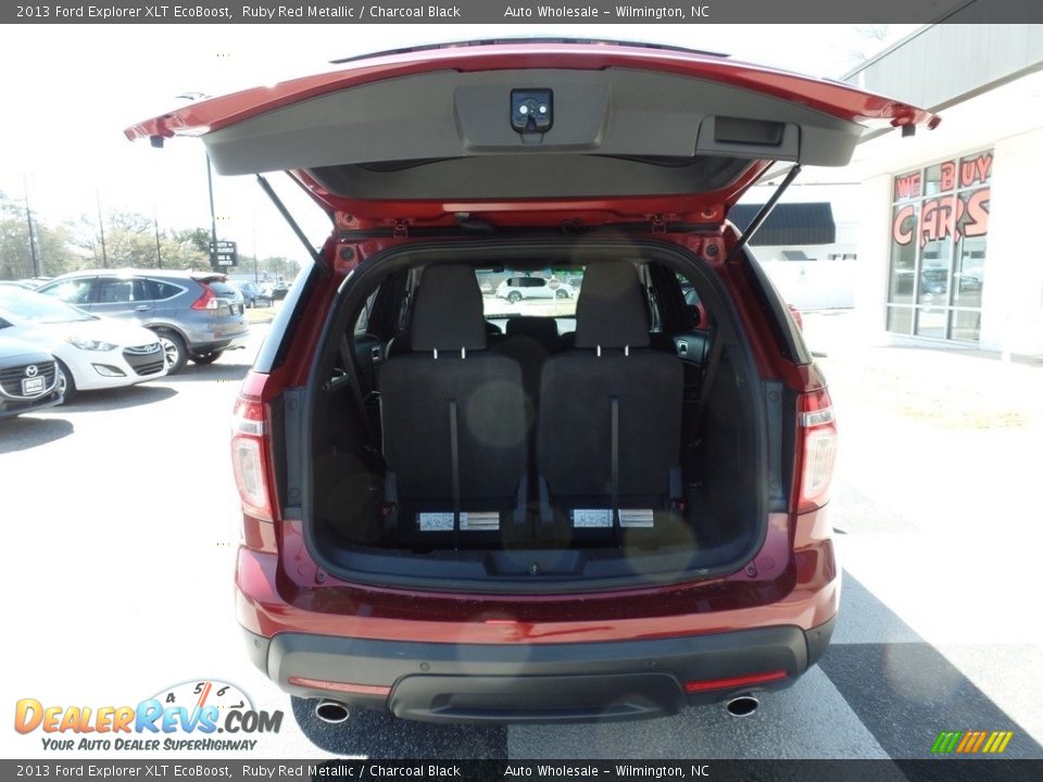 2013 Ford Explorer XLT EcoBoost Ruby Red Metallic / Charcoal Black Photo #5