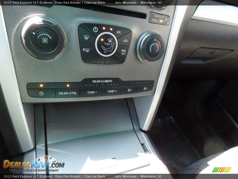 2013 Ford Explorer XLT EcoBoost Ruby Red Metallic / Charcoal Black Photo #18