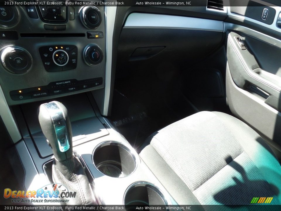 2013 Ford Explorer XLT EcoBoost Ruby Red Metallic / Charcoal Black Photo #19