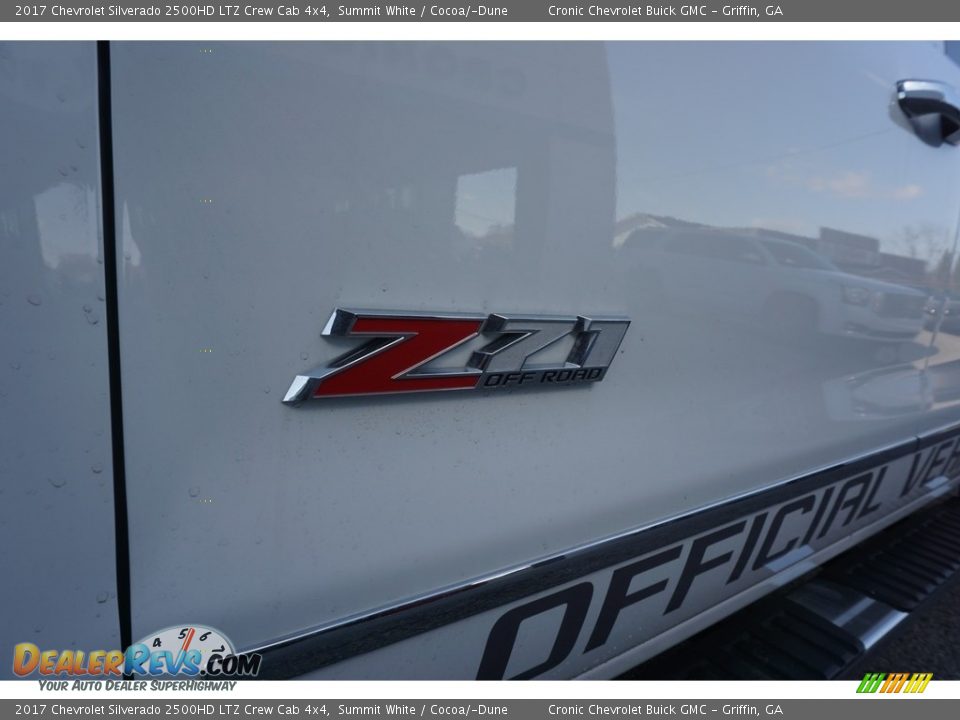 2017 Chevrolet Silverado 2500HD LTZ Crew Cab 4x4 Summit White / Cocoa/­Dune Photo #12