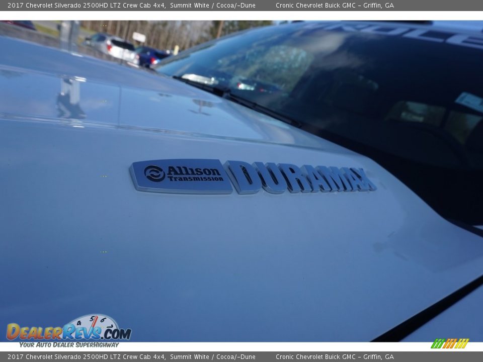 2017 Chevrolet Silverado 2500HD LTZ Crew Cab 4x4 Summit White / Cocoa/­Dune Photo #13