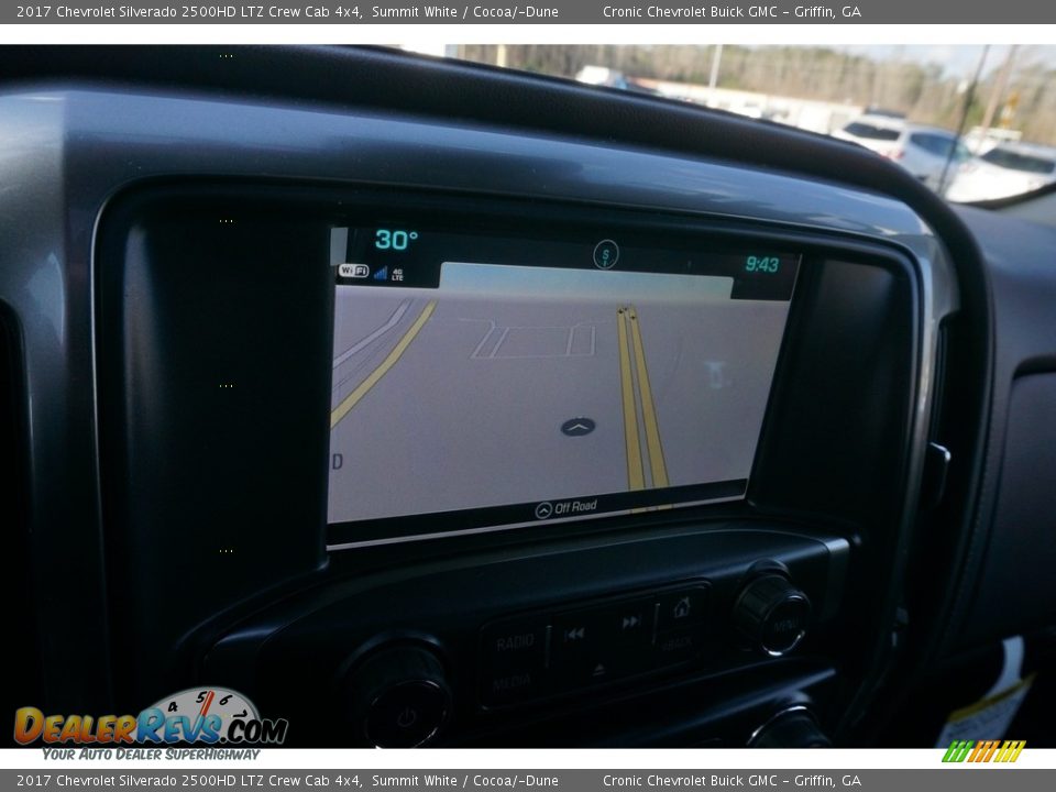 2017 Chevrolet Silverado 2500HD LTZ Crew Cab 4x4 Summit White / Cocoa/­Dune Photo #16