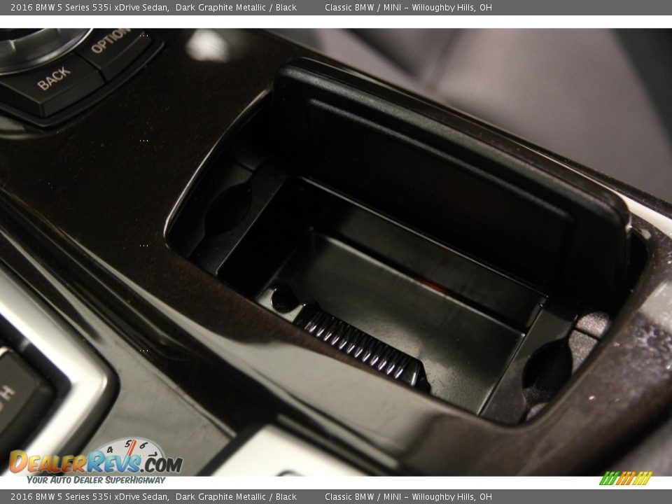 2016 BMW 5 Series 535i xDrive Sedan Dark Graphite Metallic / Black Photo #19