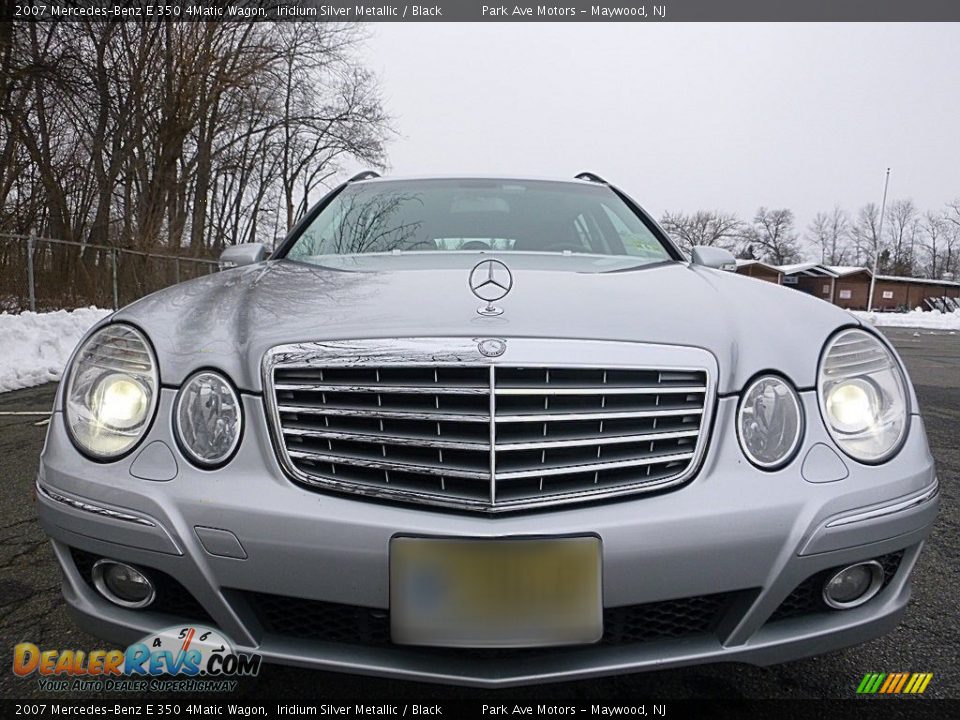 2007 Mercedes-Benz E 350 4Matic Wagon Iridium Silver Metallic / Black Photo #9