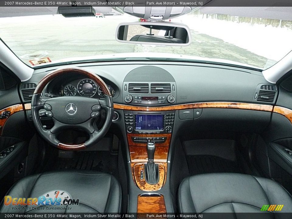 2007 Mercedes-Benz E 350 4Matic Wagon Iridium Silver Metallic / Black Photo #31