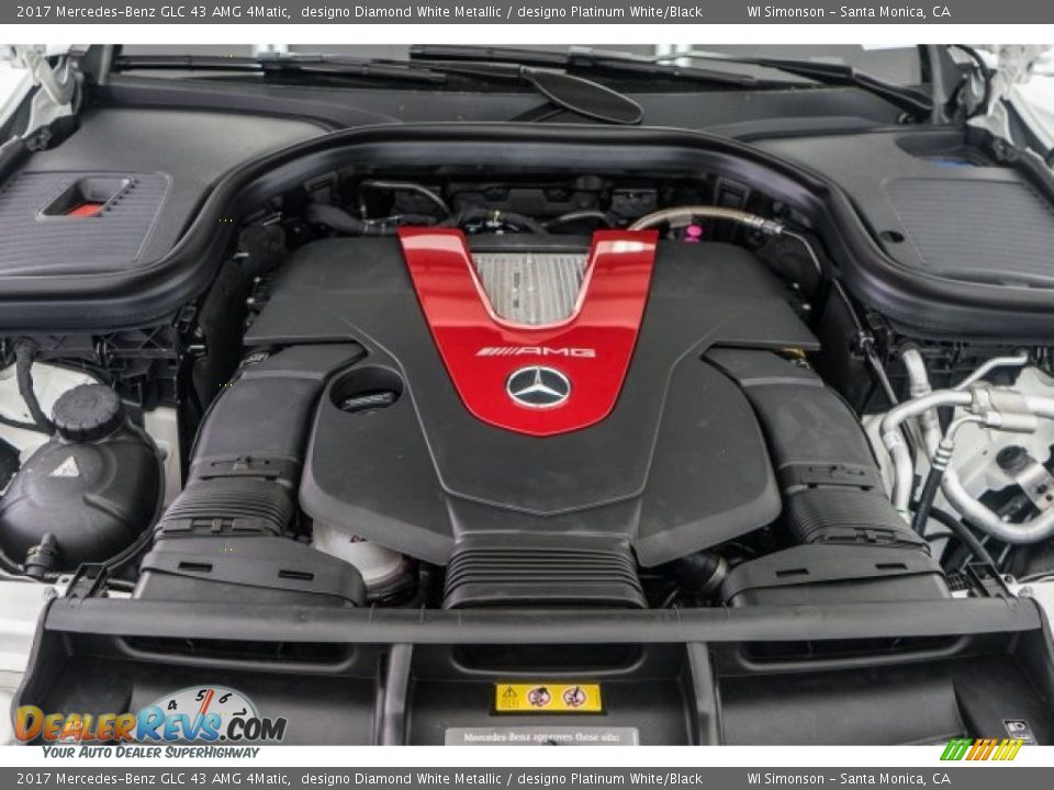 2017 Mercedes-Benz GLC 43 AMG 4Matic 3.0 Liter AMG biturbo DOHC 24-Valve VVT V6 Engine Photo #9