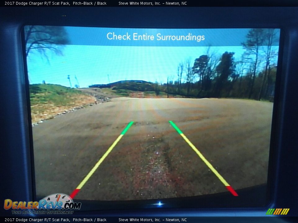 2017 Dodge Charger R/T Scat Pack Pitch-Black / Black Photo #16