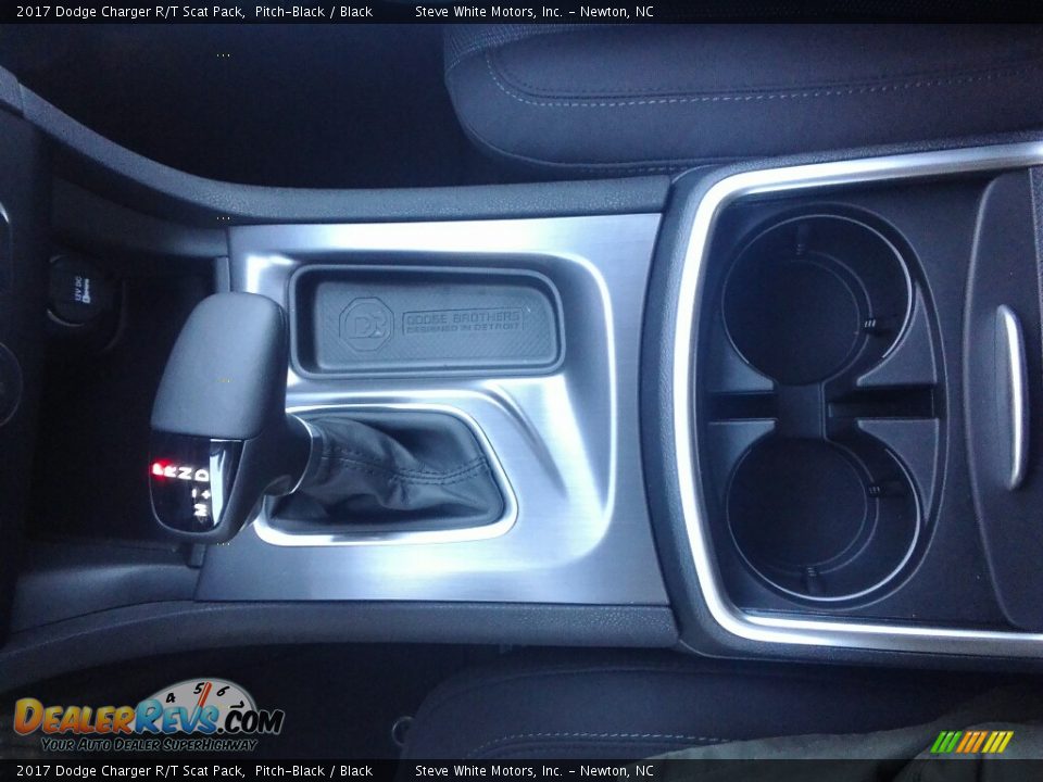 2017 Dodge Charger R/T Scat Pack Pitch-Black / Black Photo #18