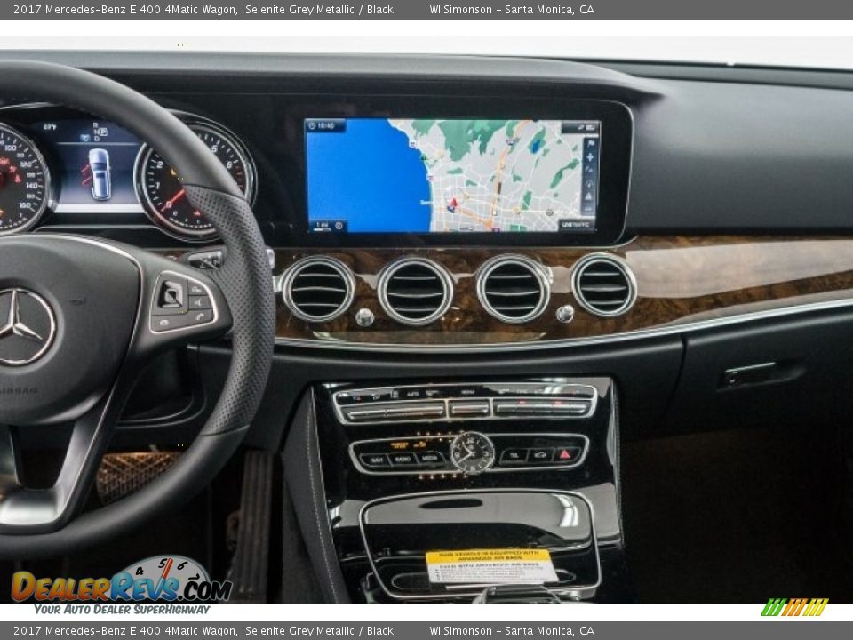 Controls of 2017 Mercedes-Benz E 400 4Matic Wagon Photo #8