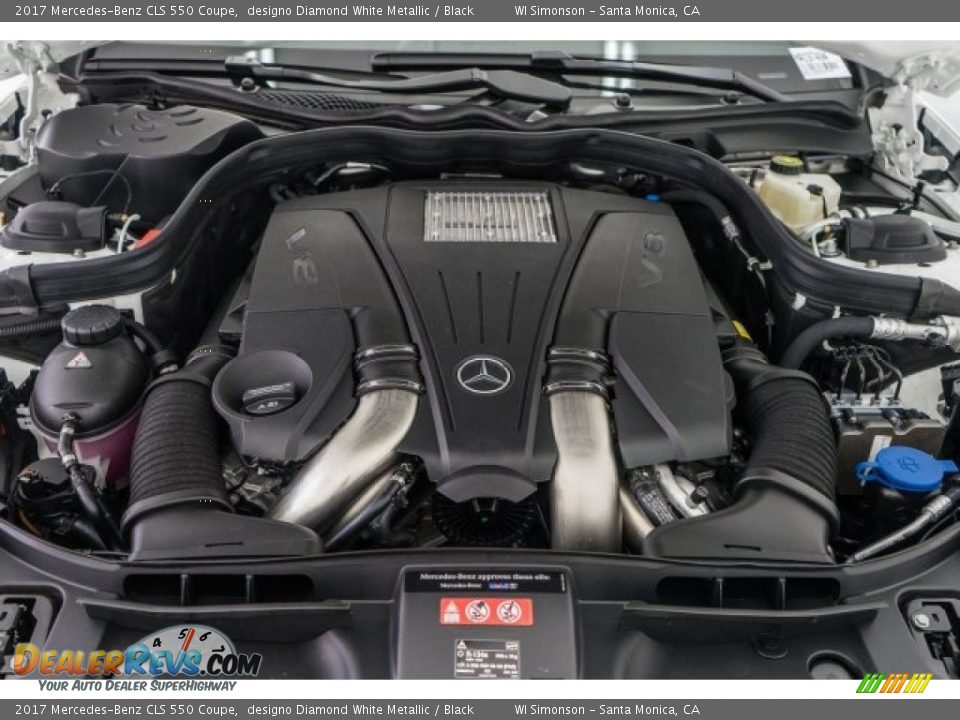 2017 Mercedes-Benz CLS 550 Coupe 4.7 Liter DI biturbo DOHC 32-Valve VVT V8 Engine Photo #9