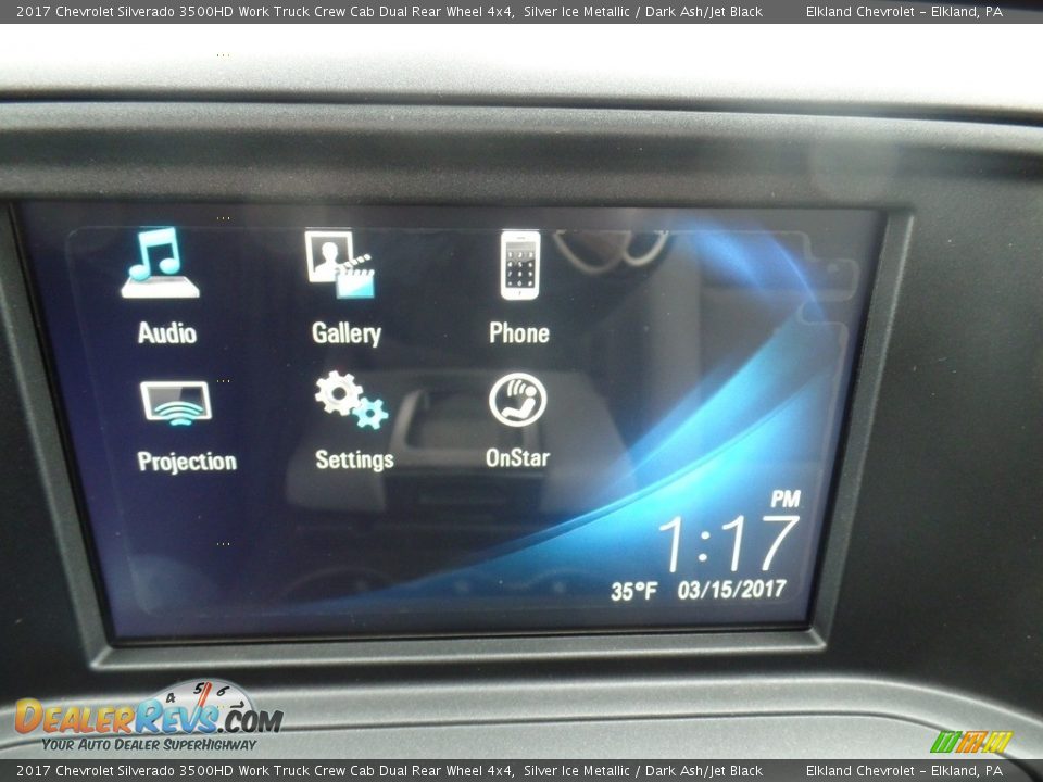 2017 Chevrolet Silverado 3500HD Work Truck Crew Cab Dual Rear Wheel 4x4 Silver Ice Metallic / Dark Ash/Jet Black Photo #30