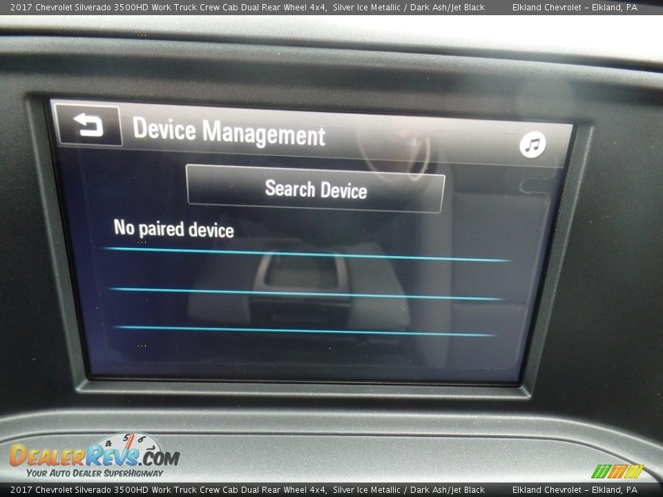 2017 Chevrolet Silverado 3500HD Work Truck Crew Cab Dual Rear Wheel 4x4 Silver Ice Metallic / Dark Ash/Jet Black Photo #32