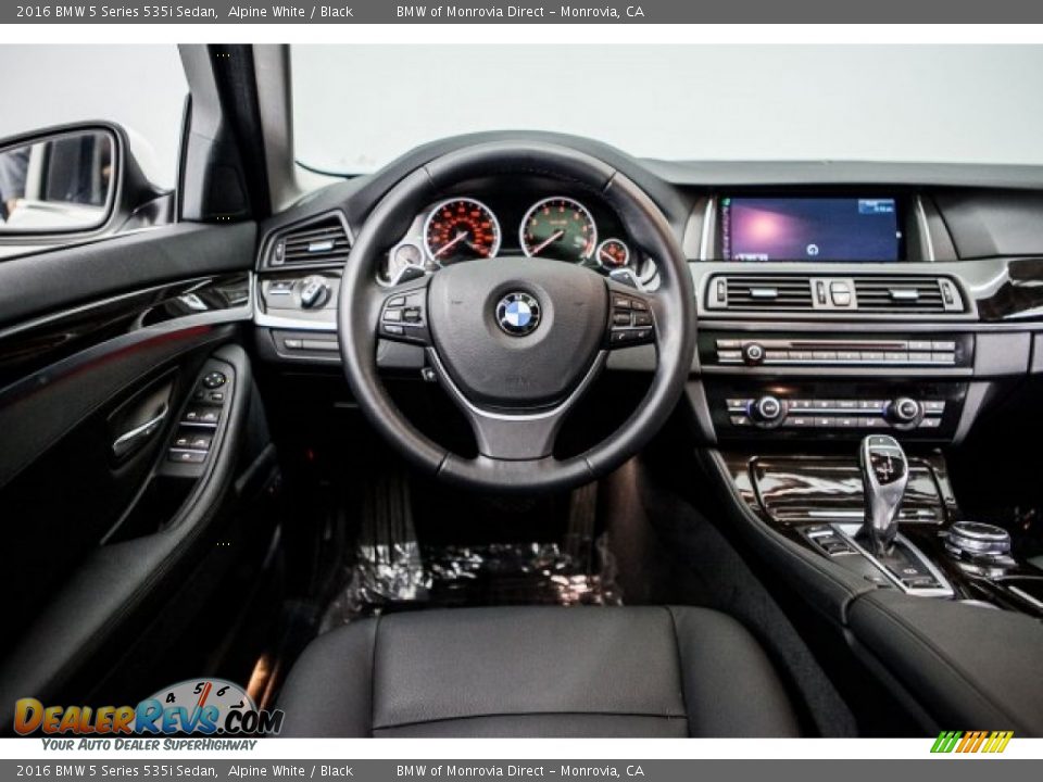 2016 BMW 5 Series 535i Sedan Alpine White / Black Photo #4