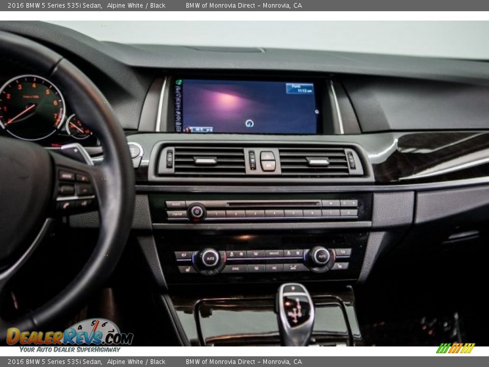 2016 BMW 5 Series 535i Sedan Alpine White / Black Photo #5