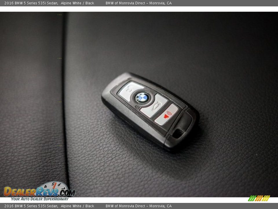 2016 BMW 5 Series 535i Sedan Alpine White / Black Photo #11