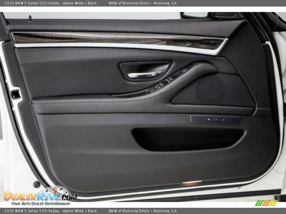 2016 BMW 5 Series 535i Sedan Alpine White / Black Photo #23