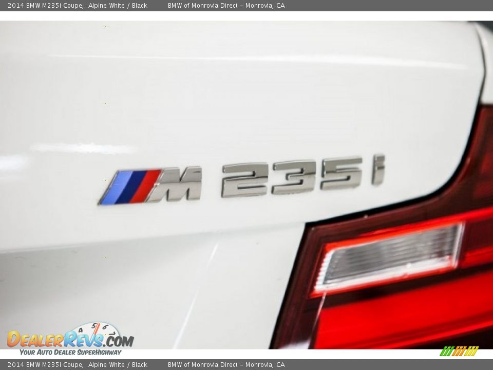 2014 BMW M235i Coupe Alpine White / Black Photo #7