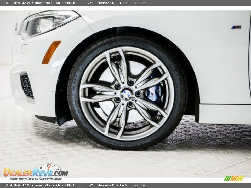 2014 BMW M235i Coupe Alpine White / Black Photo #8