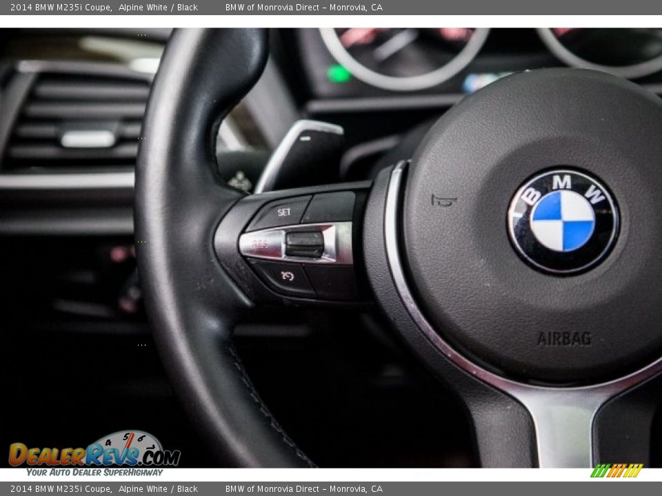 2014 BMW M235i Coupe Alpine White / Black Photo #17