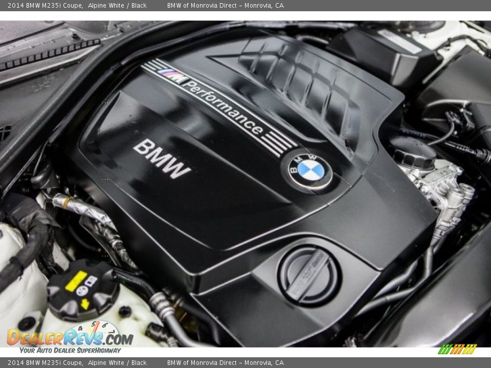 2014 BMW M235i Coupe Alpine White / Black Photo #28