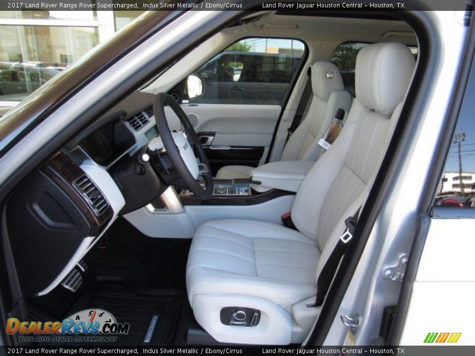 2017 Land Rover Range Rover Supercharged Indus Silver Metallic / Ebony/Cirrus Photo #3
