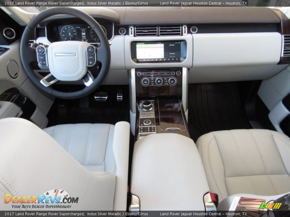 2017 Land Rover Range Rover Supercharged Indus Silver Metallic / Ebony/Cirrus Photo #4