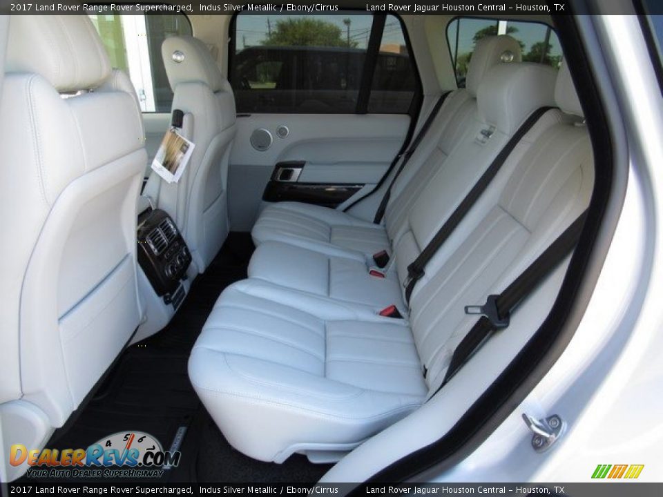 2017 Land Rover Range Rover Supercharged Indus Silver Metallic / Ebony/Cirrus Photo #5