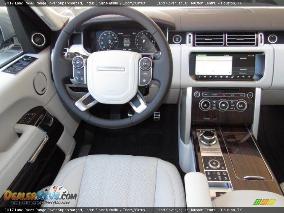 2017 Land Rover Range Rover Supercharged Indus Silver Metallic / Ebony/Cirrus Photo #13