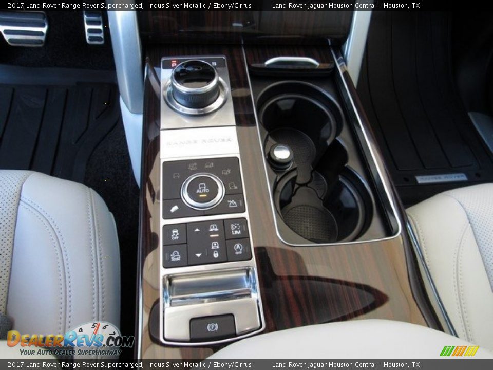 2017 Land Rover Range Rover Supercharged Indus Silver Metallic / Ebony/Cirrus Photo #19