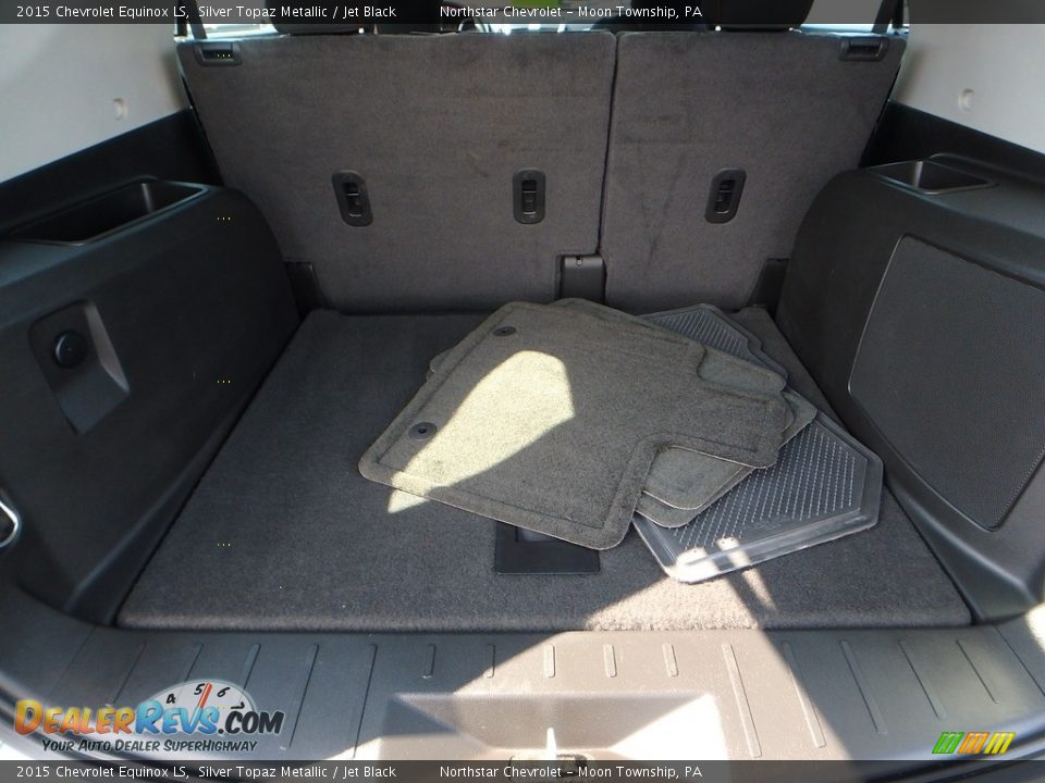 2015 Chevrolet Equinox LS Silver Topaz Metallic / Jet Black Photo #7