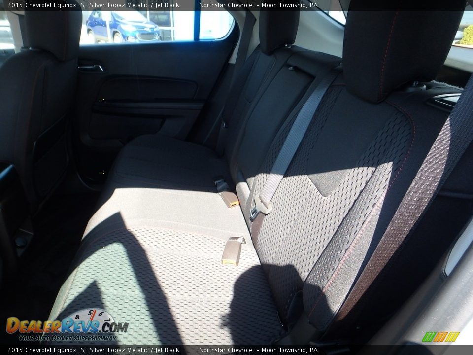 2015 Chevrolet Equinox LS Silver Topaz Metallic / Jet Black Photo #21