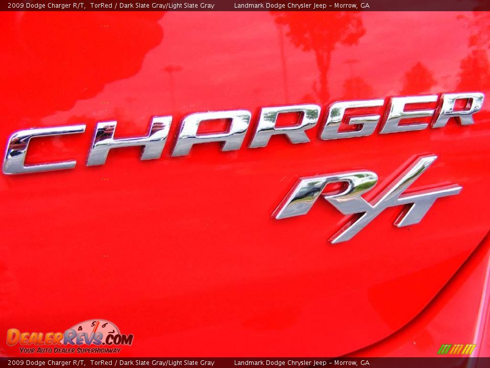 2009 Dodge Charger R/T TorRed / Dark Slate Gray/Light Slate Gray Photo #8