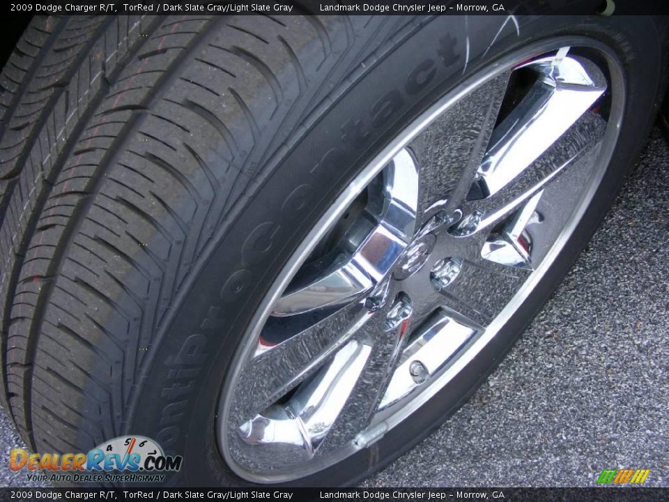 2009 Dodge Charger R/T TorRed / Dark Slate Gray/Light Slate Gray Photo #13