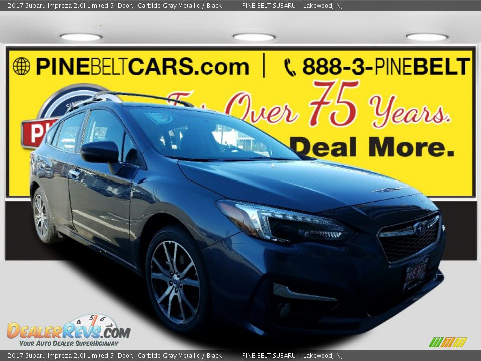 2017 Subaru Impreza 2.0i Limited 5-Door Carbide Gray Metallic / Black Photo #1
