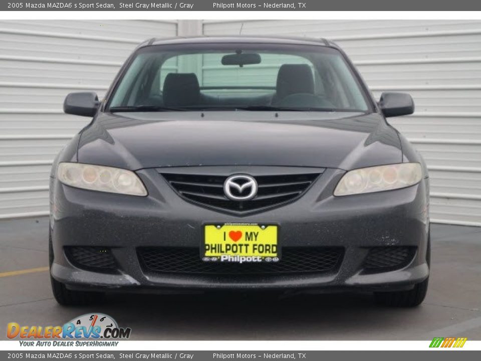 2005 Mazda MAZDA6 s Sport Sedan Steel Gray Metallic / Gray Photo #2