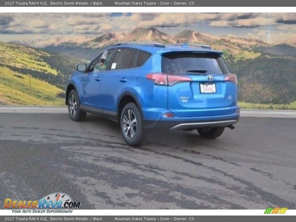 2017 Toyota RAV4 XLE Electric Storm Metallic / Black Photo #3