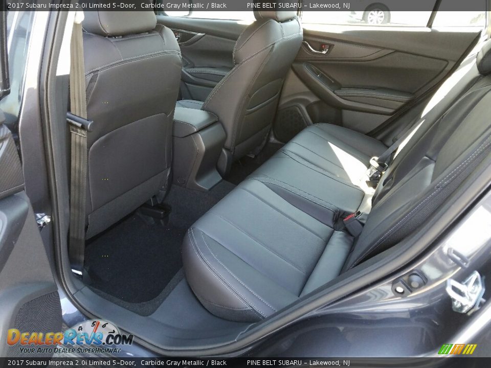 Rear Seat of 2017 Subaru Impreza 2.0i Limited 5-Door Photo #8