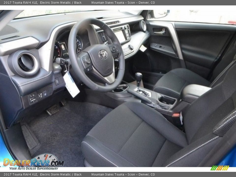 2017 Toyota RAV4 XLE Electric Storm Metallic / Black Photo #5