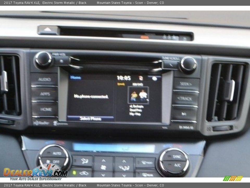2017 Toyota RAV4 XLE Electric Storm Metallic / Black Photo #6