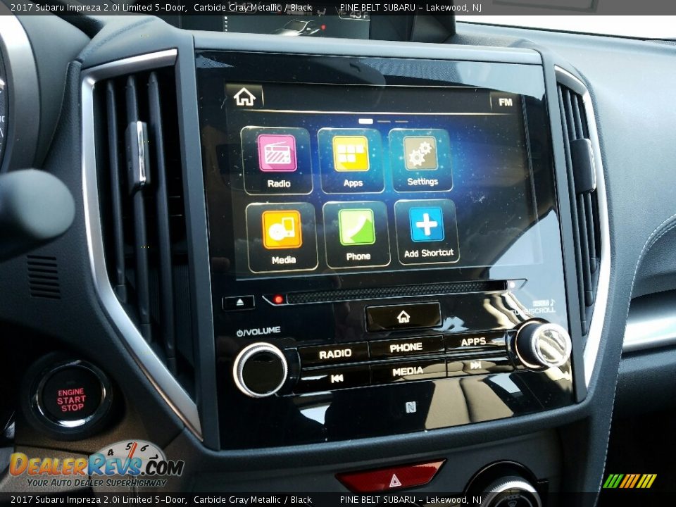 Controls of 2017 Subaru Impreza 2.0i Limited 5-Door Photo #10