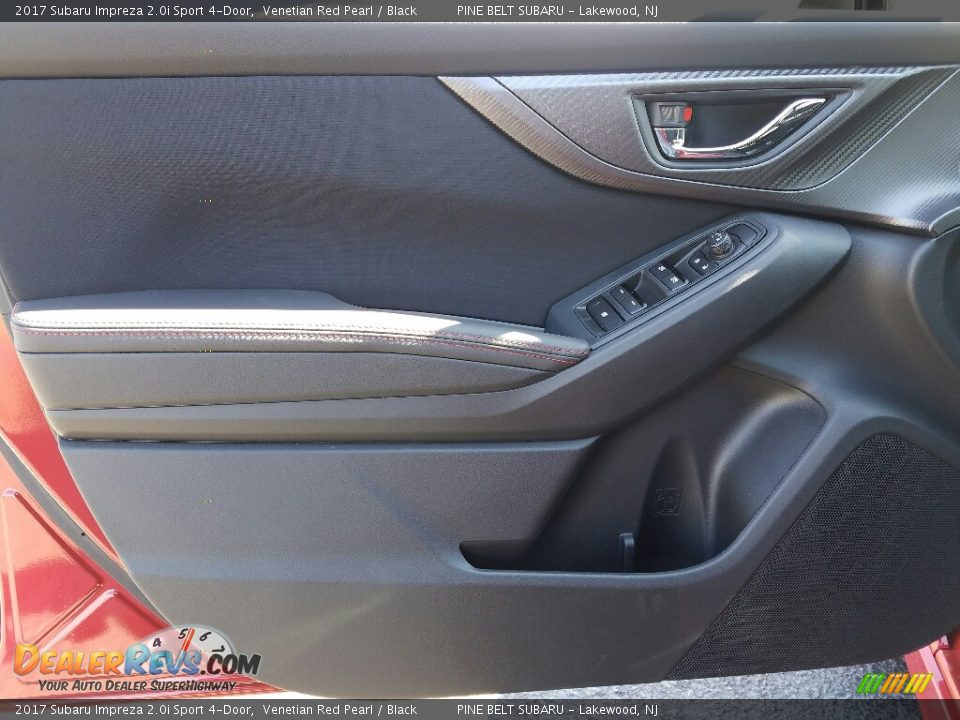 2017 Subaru Impreza 2.0i Sport 4-Door Venetian Red Pearl / Black Photo #6