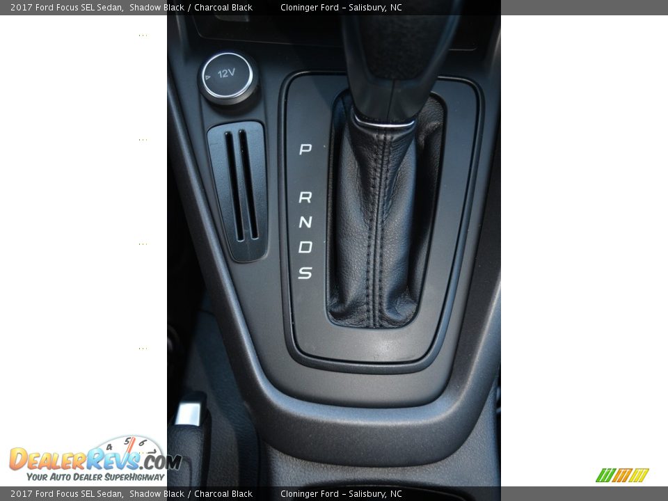 2017 Ford Focus SEL Sedan Shadow Black / Charcoal Black Photo #16