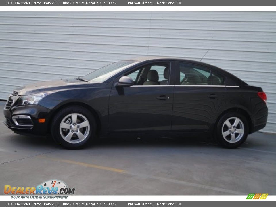 2016 Chevrolet Cruze Limited LT Black Granite Metallic / Jet Black Photo #4