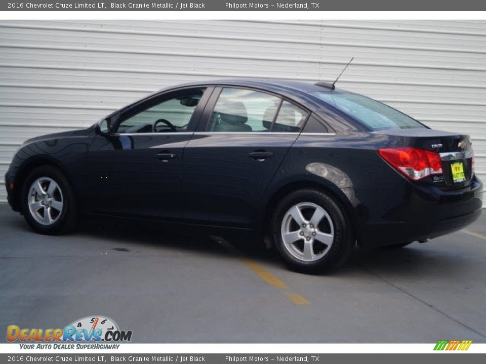 2016 Chevrolet Cruze Limited LT Black Granite Metallic / Jet Black Photo #5