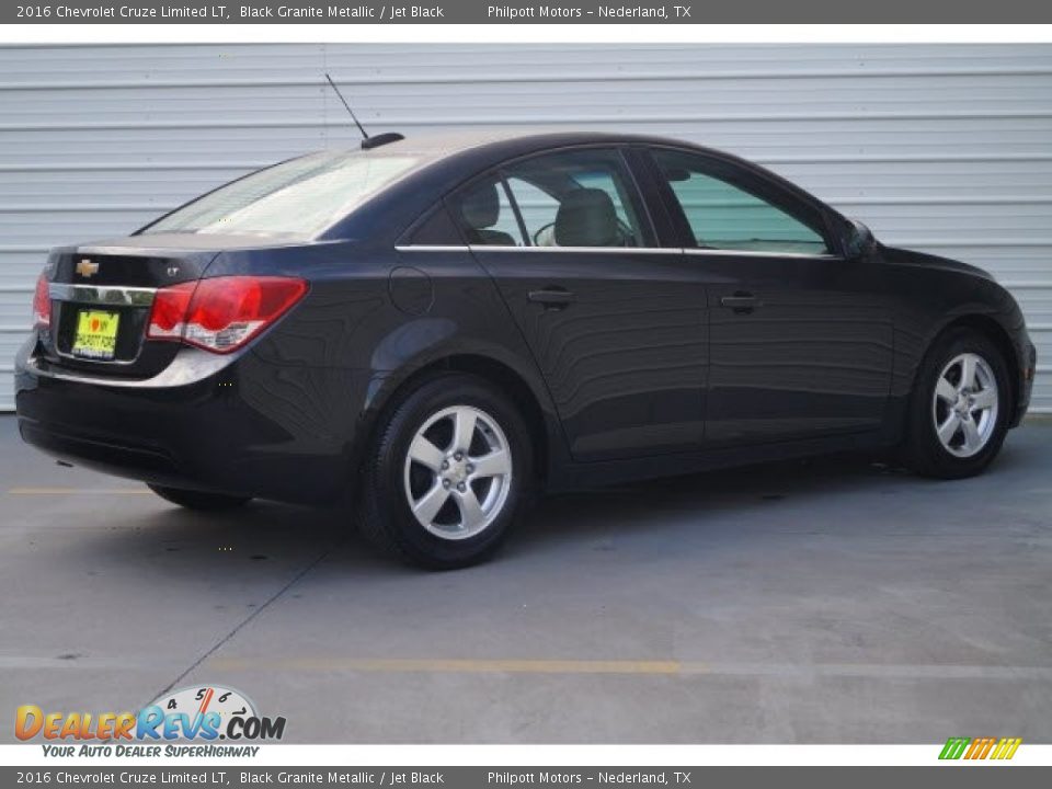 2016 Chevrolet Cruze Limited LT Black Granite Metallic / Jet Black Photo #7