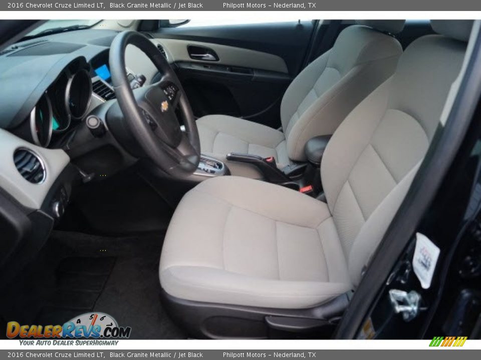 2016 Chevrolet Cruze Limited LT Black Granite Metallic / Jet Black Photo #19